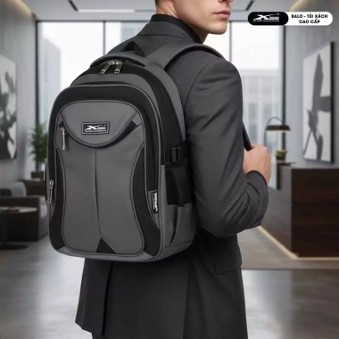 Balo Laptop Nam Xbags XB2.004 Chống Nước, Gọn Nhẹ Sang Trọng - Đi Làm Học