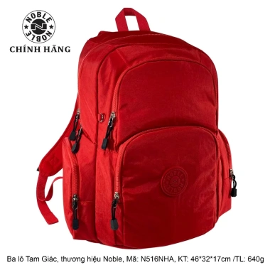 Balo laptop size lớn Noble chất liệu vải dù cao cấp, chống mưa nhẹ, dễ vệ sinh - Giá chỉ 459.900 VNĐ 10
