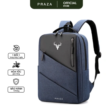 Balo Laptop Văn Phòng Đa Năng PRAZA BL190 - Thiết Kế Nhẹ Bảo Vệ 15.6 Giá 189.000 VND