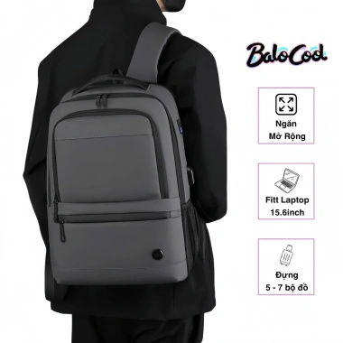 Balo Laptop WP Chống Sốc Cao Cấp - Ngăn Mở Rộng, Thích Hợp Đi Học Đi Làm, Giá 515.000 VND