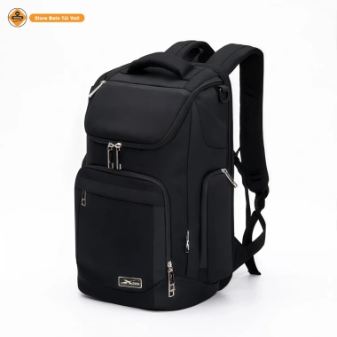 Balo Laptop Xbags Prime X Đen 15.6 inch - Nhiều Ngăn, Đẳng Cấp Công Sở, Giá 549k 7