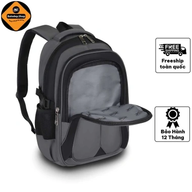 Balo laptop Xbags XB2.004 15.6 inch nam, vải dù chống sốc, chống nước, 359.000₫ 8