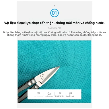 Balo Leo Núi 40L Chống Thấm Thở Khí Định Điện Que Leo Đa Ngăn Dung Lượng Lớn 2