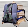 Balo lồng chim chào mào - hộp kín, cửa lưới, dây điều chỉnh, khóa chắc chắn, 72k 8