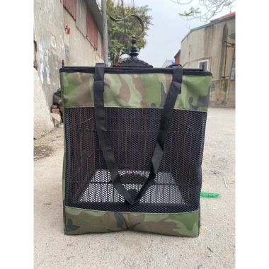 Balo lồng chim vuông tròn dày dặn màu dàn di Giá chỉ 75.000 giảm mạnh so với 96.750 3
