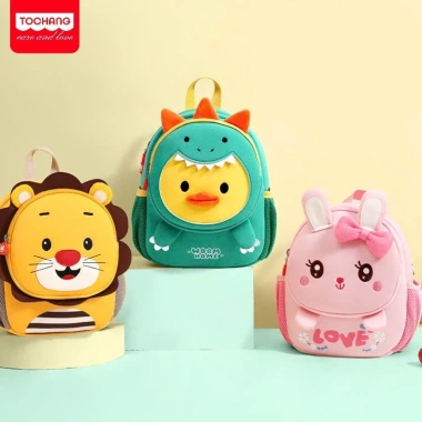 Balo Mầm Non Meetu Home Balo Tochang Siêu Nhẹ Hình Thú Dễ Thương Cho Bé 1-5 Tuổi Giá Ưu Đãi 215.000₫
