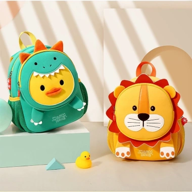 Balo Mầm Non Meetu Home Balo Tochang Siêu Nhẹ Hình Thú Dễ Thương Cho Bé 1-5 Tuổi Giá Ưu Đãi 215.000₫