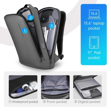 Balo MARK RYDEN siêu mỏng cho laptop - Phong cách doanh nhân, giảm còn 799.900 VND