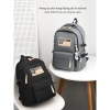 Balo Mason Rice unisex chống nước, đa ngăn, đựng laptop 17 inch giá ưu đãi 259k - BL009 2