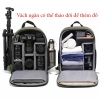 Balo máy ảnh Full Photo kích thước vừa - Siêu nhẹ, đa ngăn, giảm giá 480k 3