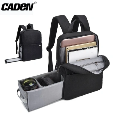 Balo máy ảnh thời trang Half Photo Caden L4 size nhỏ và lớn, giảm giá 20%