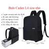 Balo máy ảnh thời trang Half Photo Caden L4 size nhỏ và lớn, giảm giá 20% 2