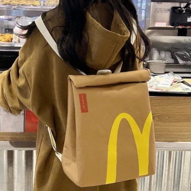 Balo McDonalds Dung Tích Lớn Nữ Du Lịch Thiết Kế Thời Trang Chống Thấm - 98.000đ