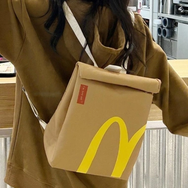 Balo McDonalds Dung Tích Lớn Nữ Du Lịch Thiết Kế Thời Trang Chống Thấm - 98.000đ
