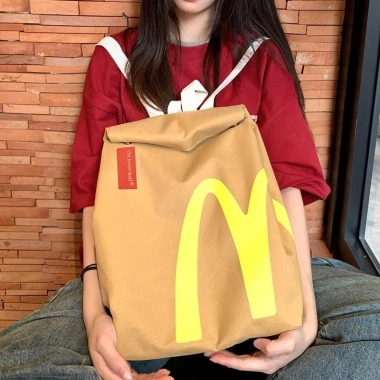 Balo McDonalds Dung Tích Lớn Nữ Du Lịch Thiết Kế Thời Trang Chống Thấm - 98.000đ