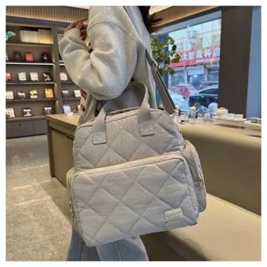 Balo mẹ và bé phong cách Hàn Quốc 34x17x34cm - Túi đựng bỉm sữa giảm giá 445k 5 Balo mẹ và bé phong cách Hàn Quốc 34x17x34cm - Túi đựng bỉm sữa giảm giá 445k 5