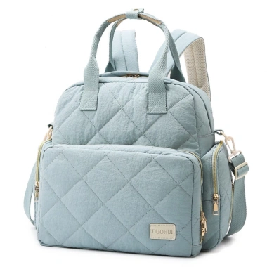 Balo mẹ và bé phong cách Hàn Quốc 34x17x34cm - Túi đựng bỉm sữa giảm giá 445k