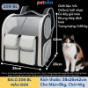Balo mèo cỡ to PetX lớn thoáng khí xách tay đeo vai cho ô tô xe con - 239.000₫ 4