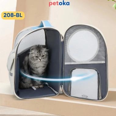 Balo mèo cỡ to PetX lớn thoáng khí xách tay đeo vai cho ô tô xe con - 239.000₫ 9 Balo mèo cỡ to PetX lớn thoáng khí xách tay đeo vai cho ô tô xe con - 239.000₫ 9