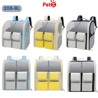 Balo mèo PetX cỡ to cho chó, thoáng khí, xách tay và đeo vai, đẩy xe, giảm giá 239k