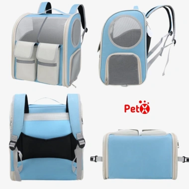 Balo mèo PetX cỡ to cho chó, thoáng khí, xách tay và đeo vai, đẩy xe, giảm giá 239k 6 Balo mèo PetX cỡ to cho chó, thoáng khí, xách tay và đeo vai, đẩy xe, giảm giá 239k 6
