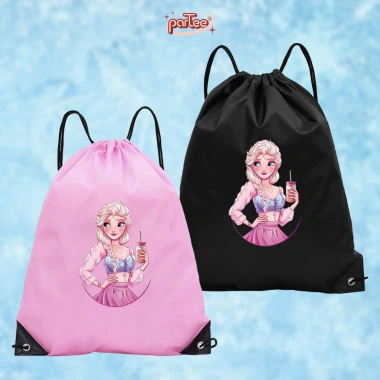 Balo Mini Bé Siêu Nhẹ Chống Thấm Nước Elsa Hoàng Băng Giá - Giá 32.500 VND
