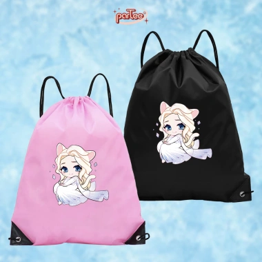 Balo Mini Bé Siêu Nhẹ Chống Thấm Nước Elsa Hoàng Băng Giá - Giá 32.500 VND