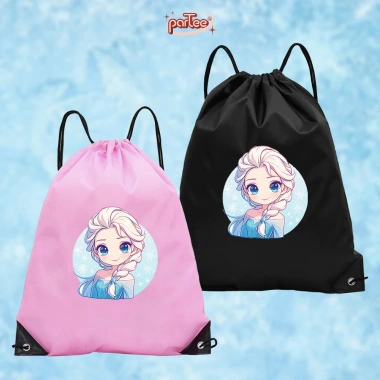 Balo Mini Bé Siêu Nhẹ Chống Thấm Nước Elsa Hoàng Băng Giá - Giá 32.500 VND