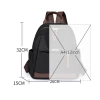 Balo mini nam nữ vải Oxford chống thấm, nhiều ngăn - Đi học, làm, du lịch - Giá chỉ 218.000₫ 9