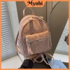 Balo mini nữ da nhung loang SMN763 cách Hàn Quốc dễ thương, đi chơi du lịch giá 65.000₫