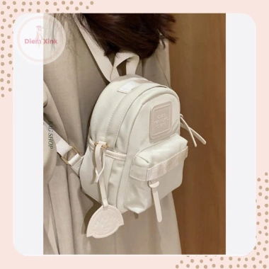 Balo Mini Nữ Maruco Chan Nylon Chống Thấm Nhẹ Ngăn Phong Nhật Bản 19cm Giá 260k 2