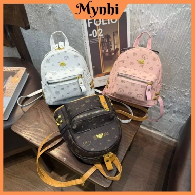 Balo mini thời trang nữ Hàn Quốc hình gấu xinh SMN45 - Phong cách du lịch, 65k
