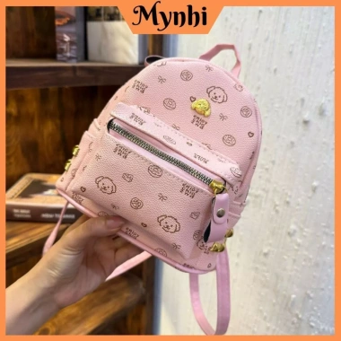 Balo mini thời trang nữ Hàn Quốc hình gấu xinh SMN45 - Phong cách du lịch, 65k