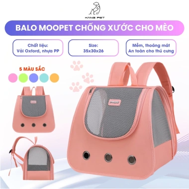 Balo Moopet Chó Mèo Dung Tích Lớn Thoáng Khí Nhiều Màu Sắc - Giảm còn 194.500đ KANG PET PW11