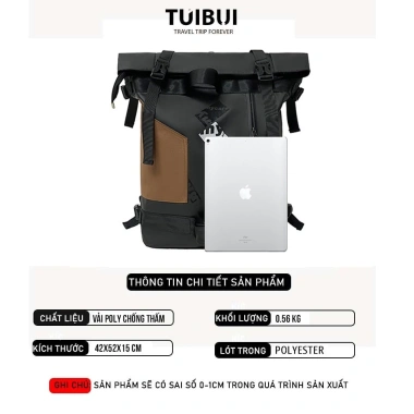 Balo MyCare nam nữ thời trang, kháng nước, dung lượng lớn, đựng laptop 15.6 inch - 280.000đ