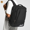 Balo nam cao cấp Xbags Leader XB2.006 đen - nhiều ngăn, đựng laptop 17 inch, siêu bền, giảm giá 449k
