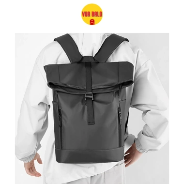 Balo Nam công sở chống thấm nước, vải cao su bền đẹp, thoáng, sức chứa lớn - 175.000₫