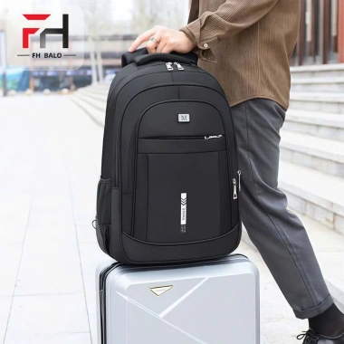 Balo nam công sở sức chứa lớn, ngăn laptop 15.6, 51*32*18cm, giảm giá 239k