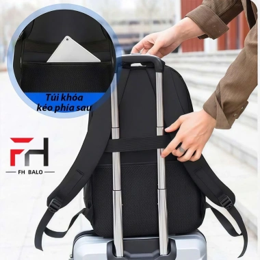 Balo nam công sở sức chứa lớn, ngăn laptop 15.6, 51*32*18cm, giảm giá 239k 6 Balo nam công sở sức chứa lớn, ngăn laptop 15.6, 51*32*18cm, giảm giá 239k 6
