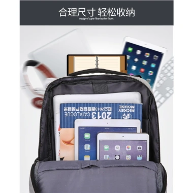Balo nam đựng laptop 15,6 inch có cổng USB - Nhỏ gọn, thời trang, đa năng mọi lứa tuổi S6 B5.502 - 80.000₫ 7