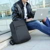 Balo nam đựng laptop 15,6 inch cổng USB, thiết kế nhỏ gọn thời trang, phong cách đơn giản S2 B5.502 - Giá 81.000 5