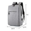 Balo nam đựng laptop 15,6 inch cổng USB, thiết kế nhỏ gọn thời trang, phong cách đơn giản S2 B5.502 - Giá 81.000 7