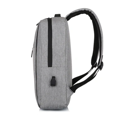 Balo nam đựng laptop 15,6 inch cổng USB, thiết kế nhỏ gọn thời trang, phong cách đơn giản S2 B5.502 - Giá 81.000 9