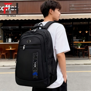 Balo nam F5 kích thước lớn, ngăn laptop đa năng, phù hợp đi học đi làm, giá rẻ 259k