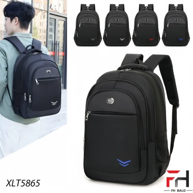 Balo nam F5 kích thước lớn, ngăn laptop đa năng, phù hợp đi học đi làm, giá rẻ 259k