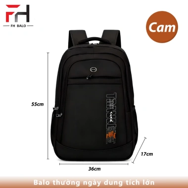 Balo nam F5 kích thước lớn, ngăn laptop đa năng, phù hợp đi học đi làm, giá rẻ 259k
