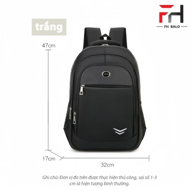 Balo nam F5 kích thước lớn, ngăn laptop đa năng, phù hợp đi học đi làm, giá rẻ 259k