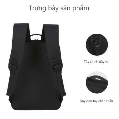 Balo nam F73 đựng laptop chống sốc, ngăn rộng, phù hợp học và du lịch - 199k 7