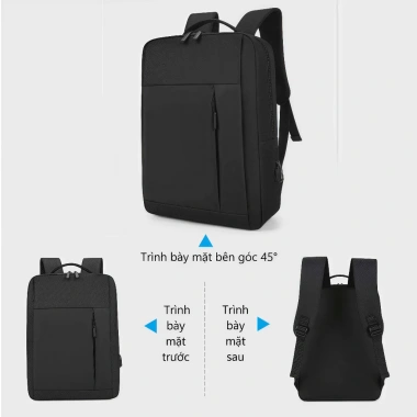Balo nam F73 đựng laptop chống sốc, ngăn rộng, phù hợp học và du lịch - 199k 8