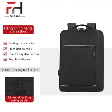 Balo nam F73 đựng laptop chống sốc, ngăn rộng, phù hợp học và du lịch - 199k 9
